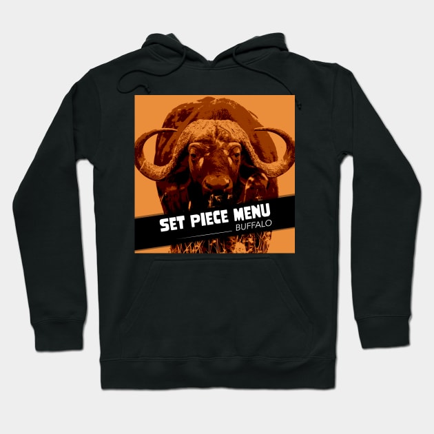 SPM Buffalo Orange Hoodie by Set Piece Menu Podcast